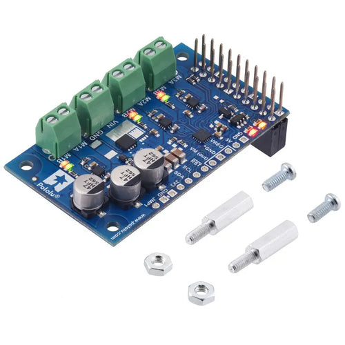 Motoron M3H550 Triple Motor Controller for RPi (No Connectors / Standoffs)