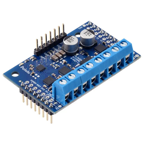 Motoron M3S256 Triple Motor Controller Shield Kit for Arduino (w/ Connectors)