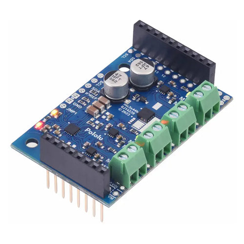 Motoron M3S550 Triple Motor Controller Shield for Arduino (Connectors Soldered)