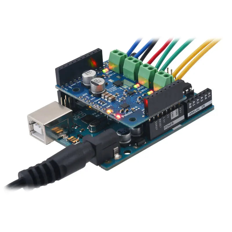 Motoron M3S550 Triple Motor Controller Shield Kit for Arduino
