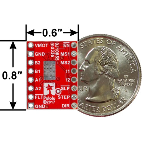 MP6500 Stepper Motor Driver Carrier (Potentiometer Current Control)