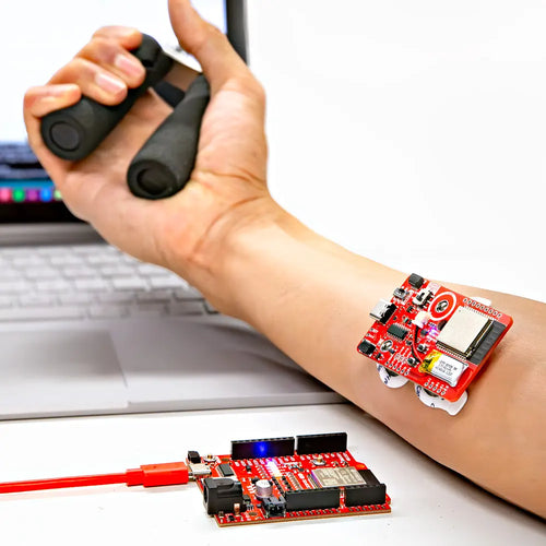 MyoWare 2.0 ESP32 Wireless Shield for Muscle Sensor Data Transmission