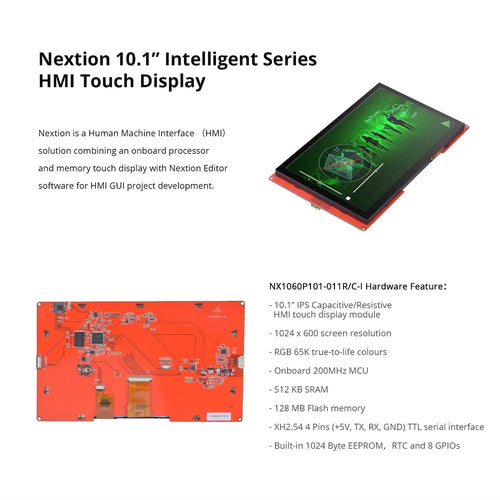 Nextion 10.1” Intelligent Series HMI Touch Display (NX1060P101-C)
