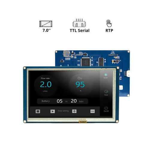 Nextion 7.0” Basic Series HMI Touch Display (NX8048T070)