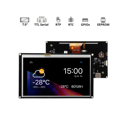 Nextion 7.0” Enhanced Series HMI Touch Display (NX8048K070)