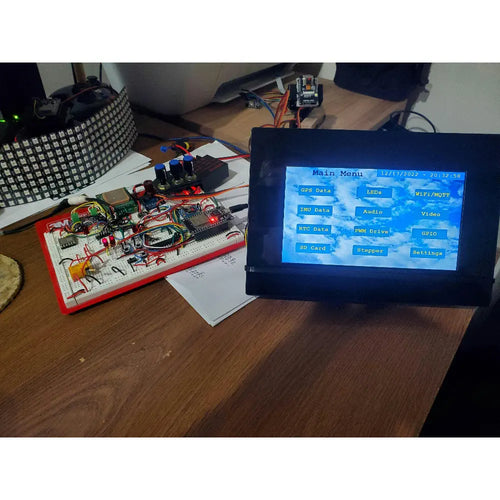 Nextion 7.0” Intelligent Series HMI Touch Display w/ Enclosure (NX8048P070-011R-Y)