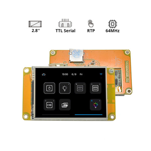 Nextion NX3224F028 2.8-Inch Discovery Series Resistive HMI Touch Display