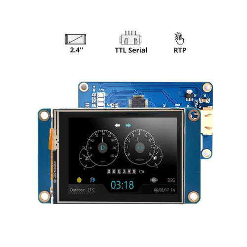 Nextion NX3224T024 2.4-Inch Basic Series Resistive HMI Touch Display