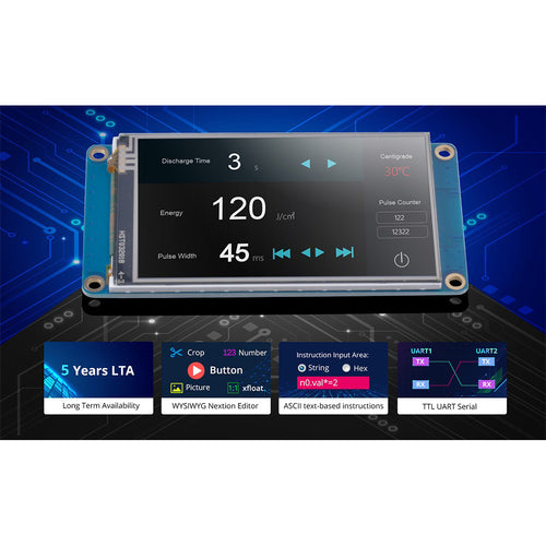 Nextion NX4024T032 3.2-Inch Basic Series HMI Touch Display