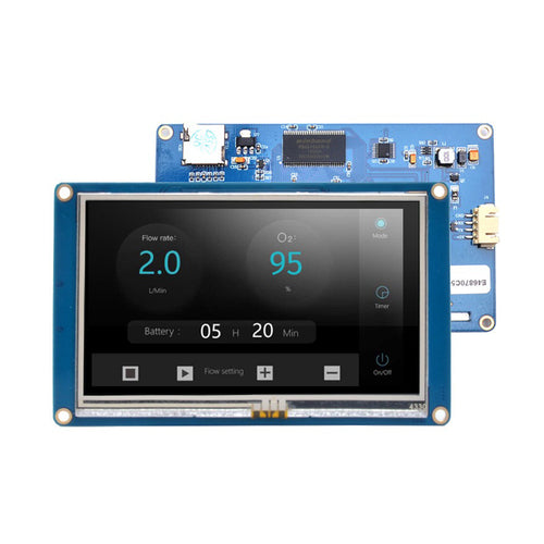 NX4827T043 Nextion 4.3-inch Basic Series HMI Resistive Touch Display