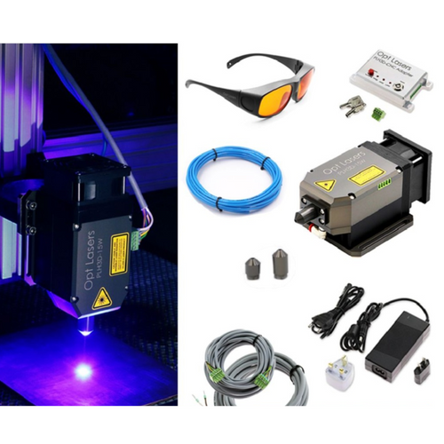 Opt Lasers Shapeoko 1-3 CNC Laser Upgrade Kit w/ PLH3D-15W Engraving Laser Head