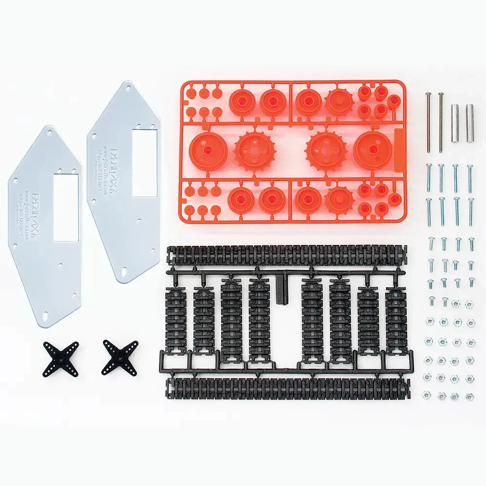 Parallax Boe-Bot Robot Tank Tread Kit - RobotShop
