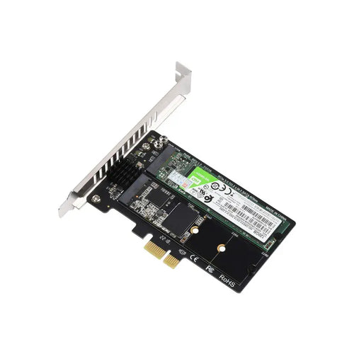 Waveshare PCIe X1 to 2-ch M.2 SATA 6Gbps Expander, JMB582 Control Chip