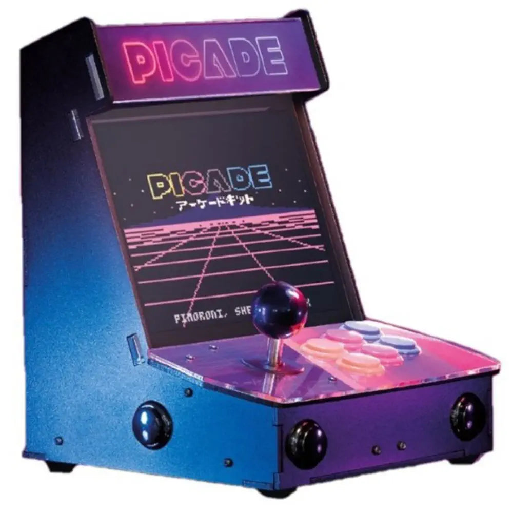 Pimoroni Picade ラズベリーパイゲームキット 10インチ 組立済 Pimoroni 10-In Picade Raspberry Pi Gaming Kit V2 (Raspberry