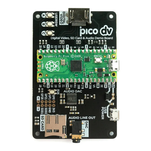 Pimoroni Pico DV Demo Base