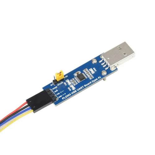 PL2303 USB To UART (TTL) Communication Module V2, USB-A Connector