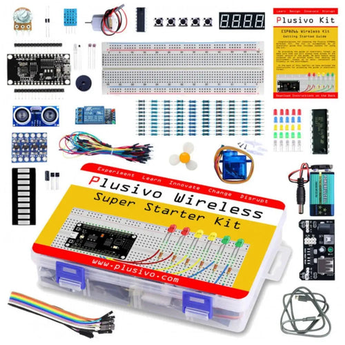 Plusivo Wireless Super Starter Kit w/ ESP8266