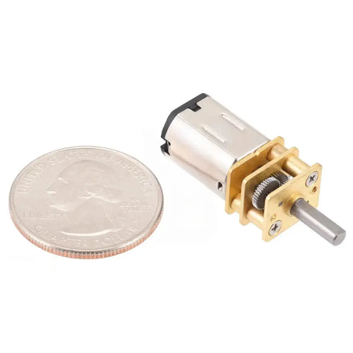 Pololu 10:1 Micro Metal Gearmotor LP 6V w/ Extended Motor Shaft