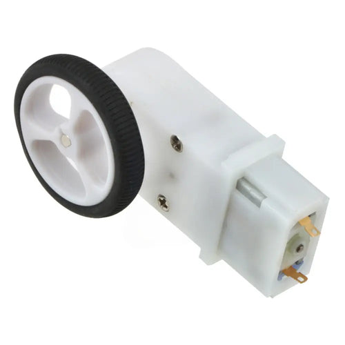 Pololu 120:1 Mini Plastic Gearmotor HP, Offset 3mm D-Shaft Output, Extended Motor Shaft