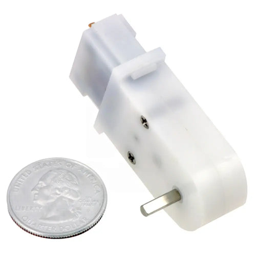 Pololu 120:1 Mini Plastic Gearmotor HP, Offset 3mm D-Shaft Output, Extended Motor Shaft