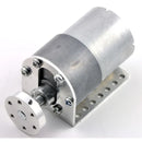 Pololu 150:1 Metal Gearmotor 37Dx73L mm w/ 64 CPR Encoder & Helical Pinion