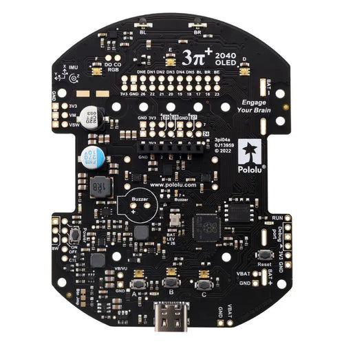 Pololu 2040 3pi+ Advanced Control Board