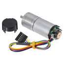 Pololu 227:1 Metal Gearmotor 25Dx71L mm LP 12V w/ 48 CPR Encoder