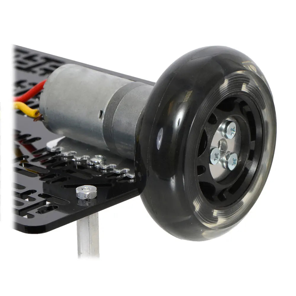 Pololu 4.4:1 Metal Gearmotor 25Dx63L mm LP 6V w/ 48 CPR Encoder