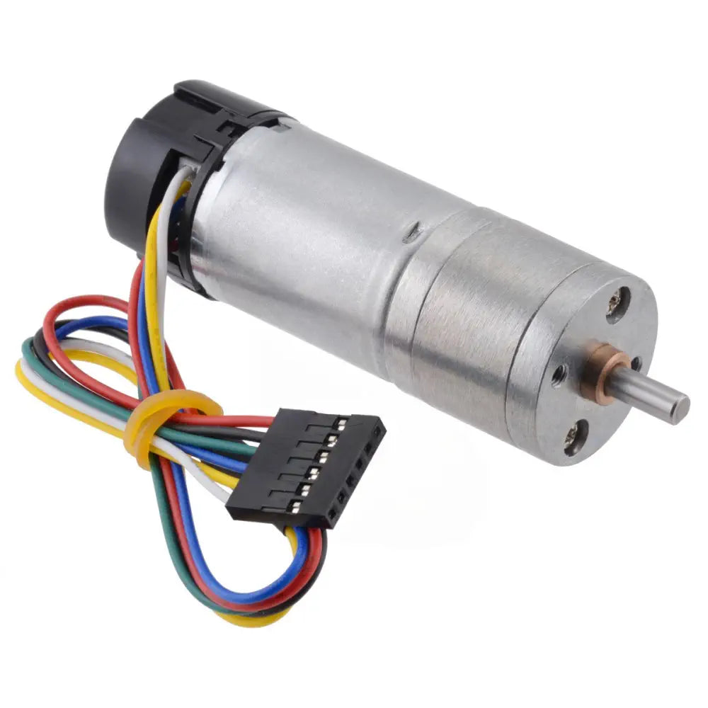 Pololu 75:1 Metal Gearmotor 25Dx69L mm HP 6V w/ 48 CPR Encoder