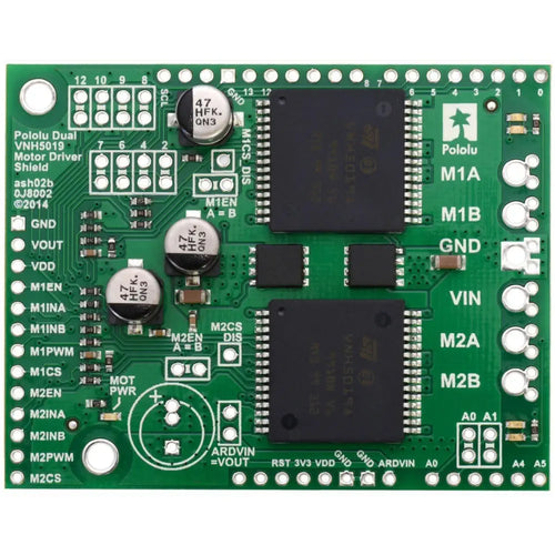 Pololu Dual VNH5019 Motor Driver Shield for Arduino