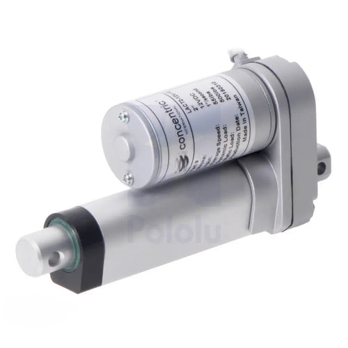 Pololu Glideforce High-Speed LD Linear Actuator, 12kgf, 2 In Stroke, 12V