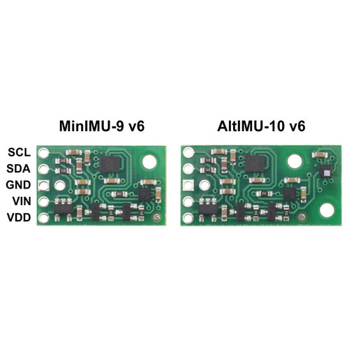 Pololu MinIMU-9 v6: Compact 3-Axis Gyro, Accelerometer, & Magnetometer