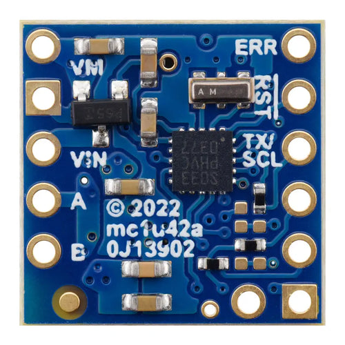 Pololu Motoron M1U256 Single Serial Motor Controller (Header Pins Soldered)