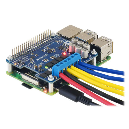 Pololu Motoron M2H18v20 Dual High-Power Motor Controller Kit for Raspberry Pi