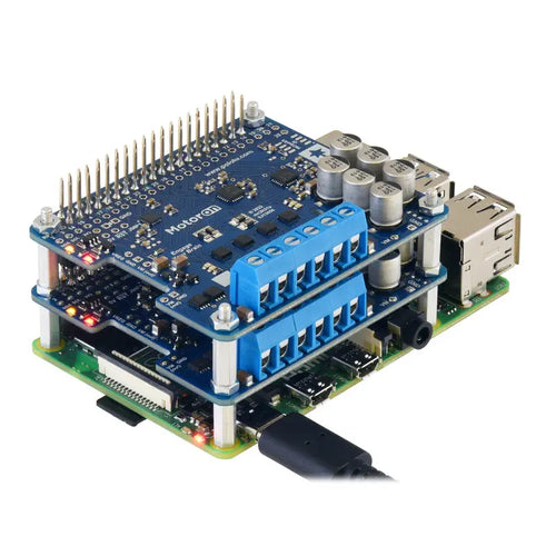 Pololu Motoron M2H18v20 Dual High-Power Motor Controller Kit for Raspberry Pi