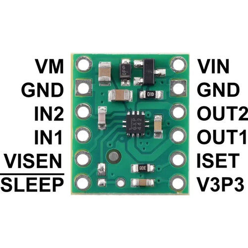 Pololu MP6550 Single Brushed DC Motor Driver Carrier