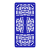 Pololu RP5/Rover 5 Expansion Plate RRC07A (Narrow) Solid Blue