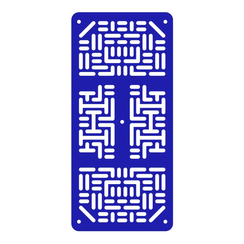 Pololu RP5/Rover 5 Expansion Plate RRC07A (Narrow) Solid Blue