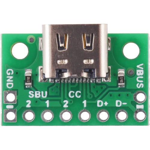 Pololu USB 2.0 Type-C Connector Breakout Board (usb07b)