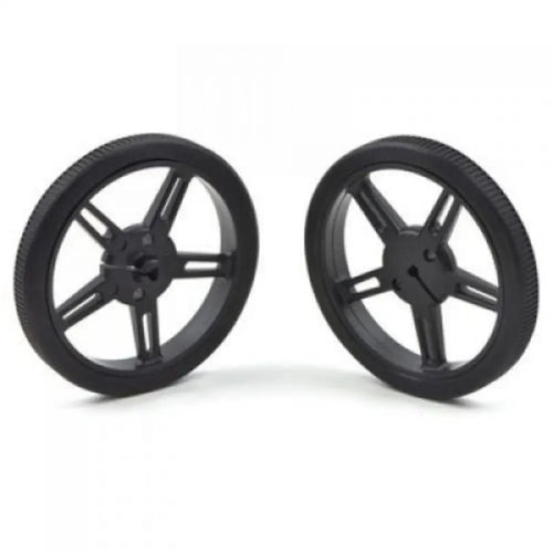 Pololu Wheel 60 x 8mm Black (Pair)