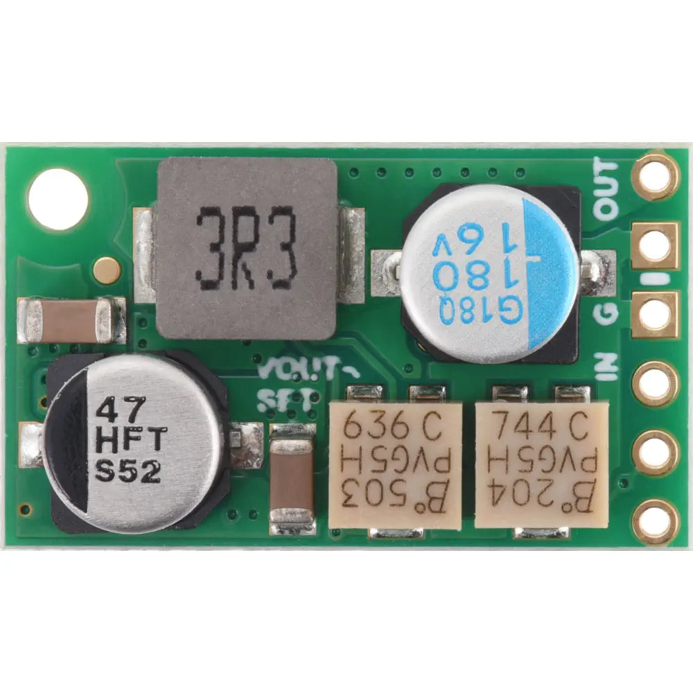 Pololu 1.4-7V, 3.4A Fine-Adjust Step-Down Voltage Regulator W/ Adjustable Low-Voltage Cutoff D30V30MALCMA