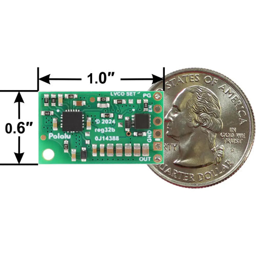 Pololu 1.4-7V, 3.4A Fine-Adjust Step-Down Voltage Regulator D30V30MAL