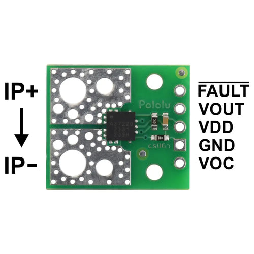 Pololu ACS37220LEZATR-200B5 Current Sensor Compact Carrier -200A to +200A, 5V
