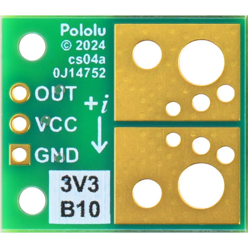 Pololu ACS72981LLRATR-100B3 Current Sensor Compact Carrier -100A to +100A, 3.3V