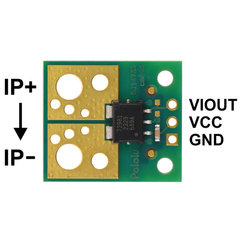Pololu ACS72981LLRATR-100B3 Current Sensor Compact Carrier -100A to +100A, 3.3V
