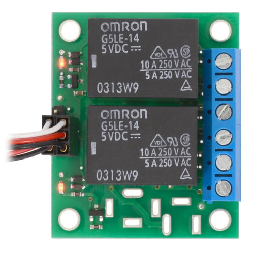Pololu Basic 2-Channel SPDT Relay Carrier w/ 12VDC Relays (Partial Kit)