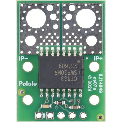 Pololu CT433-HSWF20MR TMR Current Sensor Compact Carrier -20a to +20A, 3.3V