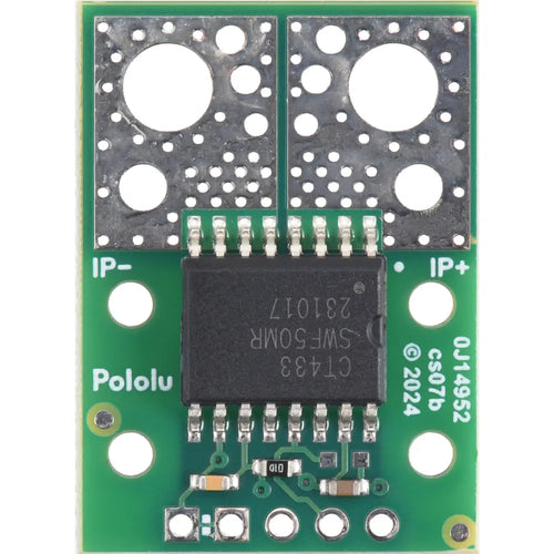 Pololu CT433-HSWF50MR TMR Current Sensor Compact Carrier -50A to +50A, 3.3V