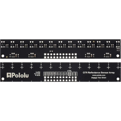 Pololu QTR-MD-13A Reflectance Sensor Array: 13-Channel, 8mm Pitch, Analog Output