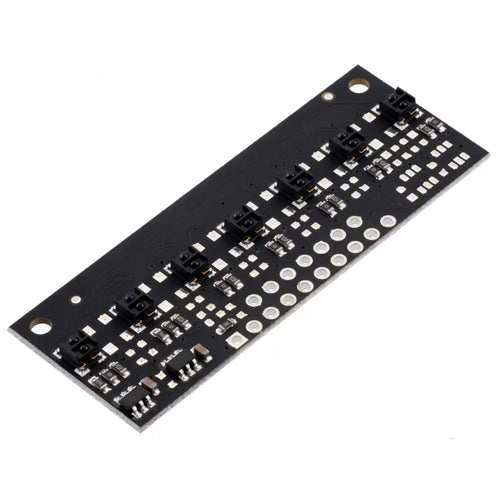 Pololu QTRX-MD-07A Reflectance Sensor Array: 7-Channel, 8mm Pitch, Analog Output, Low Current